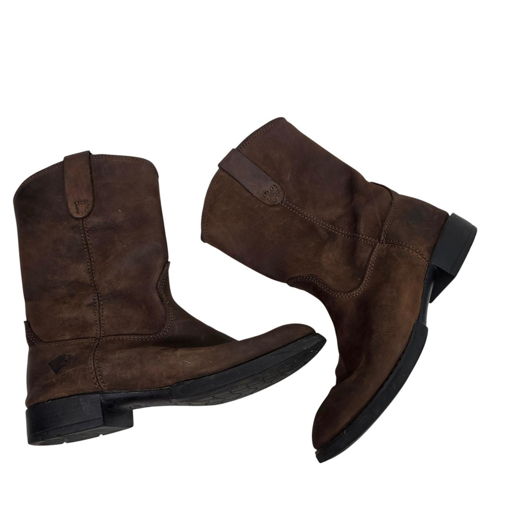 HERMAN SURVIVORS Liz Boots Womens 6 Brown Leather Western Cowboy